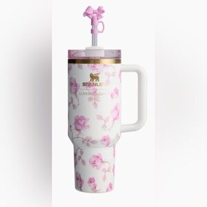 Stanley x Love Shack Fancy QUENCHER | 40 OZ - Ribbon Rosa